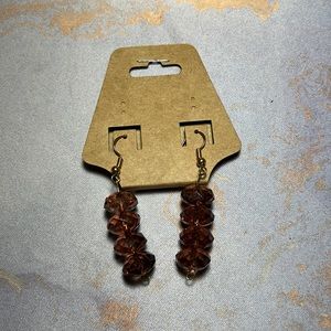 dainty dangly handmade earrings